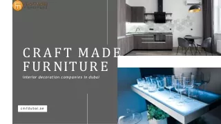 Best interior decoration companies in Dubai