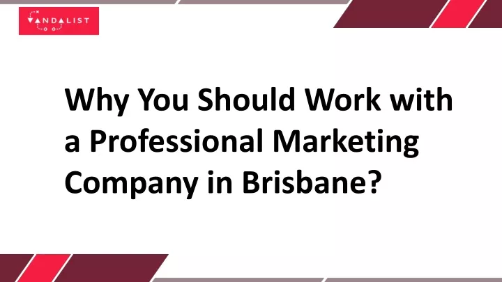 why you should work with a professional marketing
