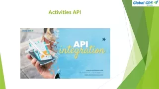 activities api