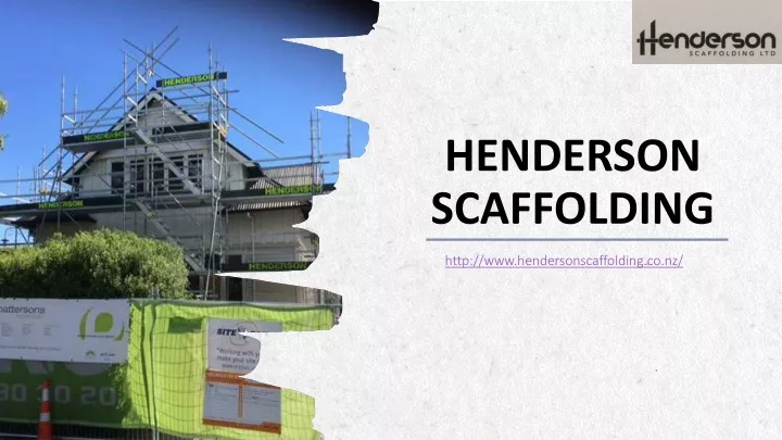 henderson scaffolding