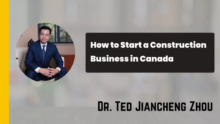 how to start a construction business in canada