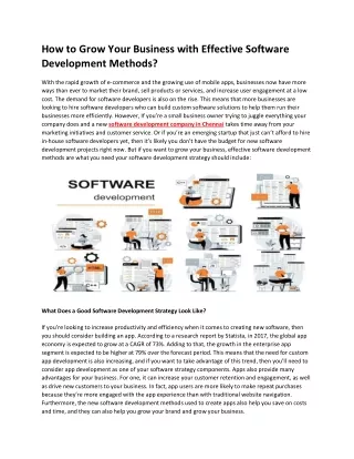 how to grow your business with effective software