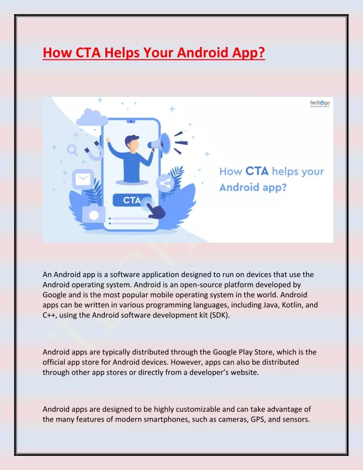 how cta helps your android app