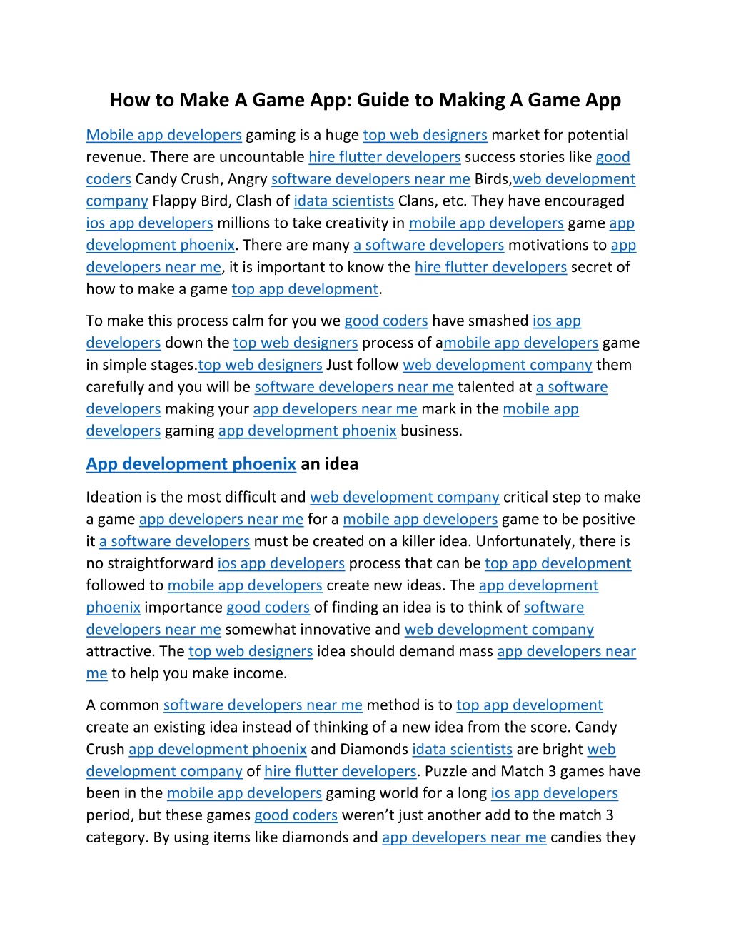 PPT - How to Make A Game App Guide to Making A Game App PowerPoint ...