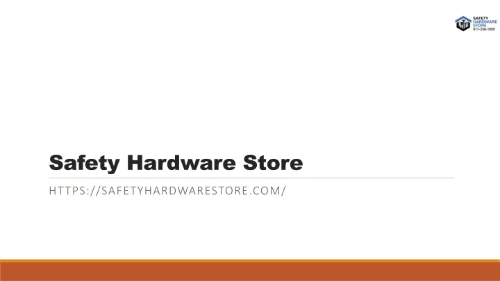 safety hardware store