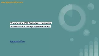 _Maximizing Online Presence Through Digital Marketing