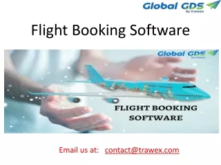 Flight Booking Software