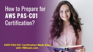 how to prepare for aws pas c01 certification