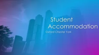 Book Your Student Accommodation York