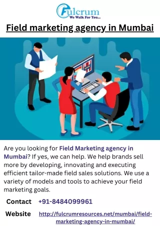 Field marketing agency in Mumbai