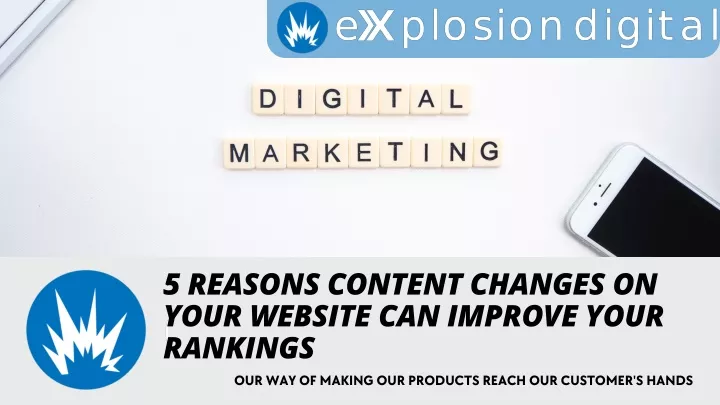 5 reasons content changes on your website