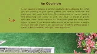 Top Company for Artificial Grass Installation in Ireland