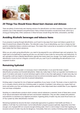 12 Helpful Tips For Doing liver detoxification alcohol