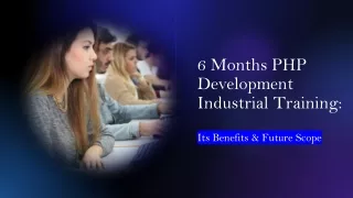 6 Months PHP Industrial Training in Mohali Chandigarh | Wiznox