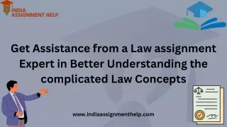 get assistance from a law assignment expert