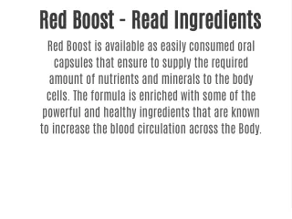red boost read ingredients red boost is available