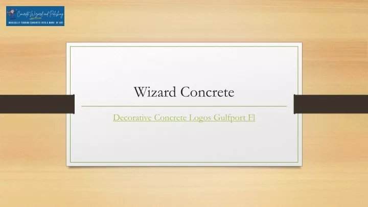 wizard concrete