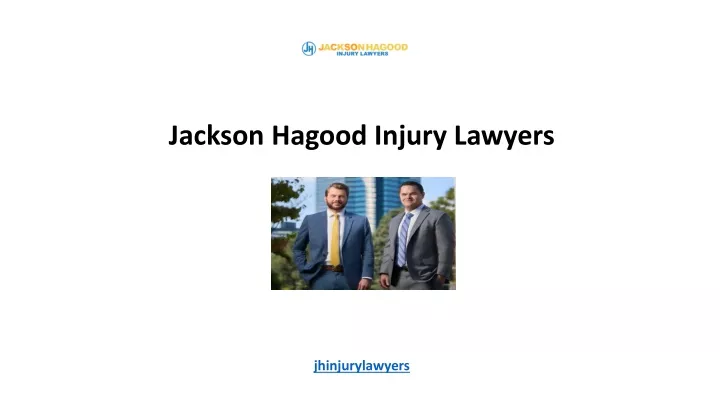 jackson hagood injury lawyers jhinjurylawyers