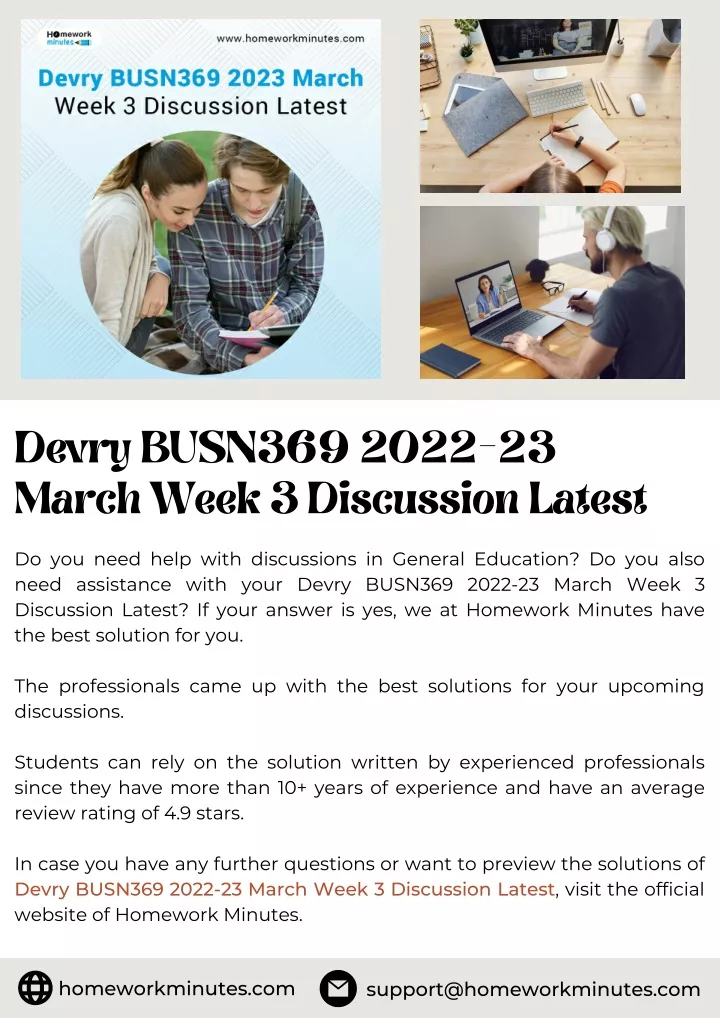 devry busn369 2022 23 march week 3 discussion