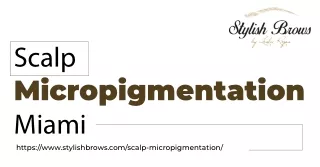 Scalp Micropigmentation Miami