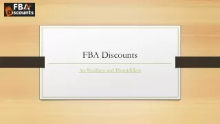 fba discounts