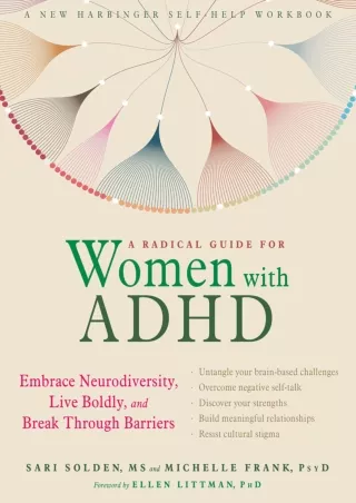 D!ownload ;Epub; A Radical Guide for Women with ADHD: Embrace Neurodiversit
