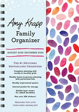 DOWNLOAD [EBOOK] 2023 Amy Knapp's Family Organizer: The #1 National Bestsel