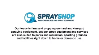 our focus is farm and cropping orchard