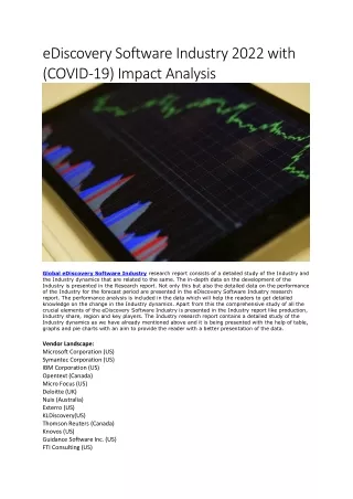 ediscovery software industry 2022 with covid