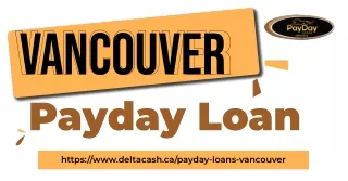 Vancouver Payday Loan
