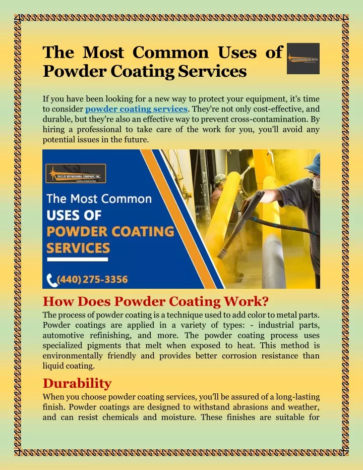 ppt-the-most-common-uses-of-powder-coating-services-powerpoint