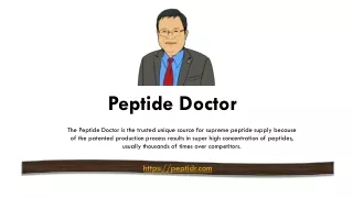 Peptide Doctor - Peptide Manufacturer and Supplier