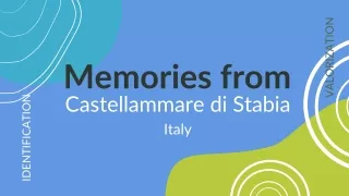 Memory Creta - Presentazione Castellammare