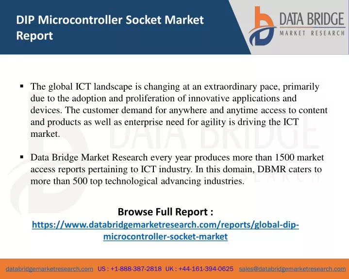 dip microcontroller socket market report