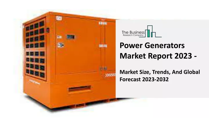 power generators market report 2023 market size