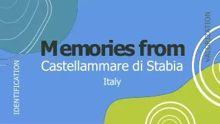 Memory Creta - Presentazione Castellammare
