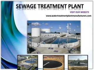 sewage treatment plant