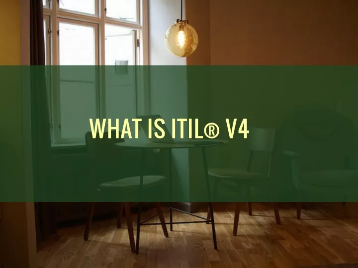what is itil v4