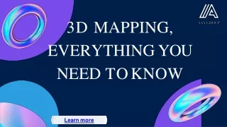 3d mapping everything you need to know
