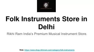 folk instruments store in delhi