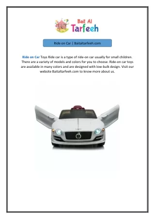 ride on car baitaltarfeeh com