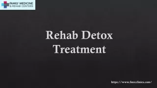 rehab detox treatment