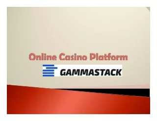 Online casino platform
