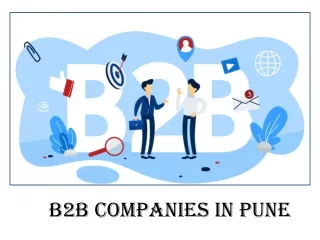 B2B Companies in Pune
