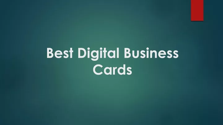 b est d igital b usiness cards