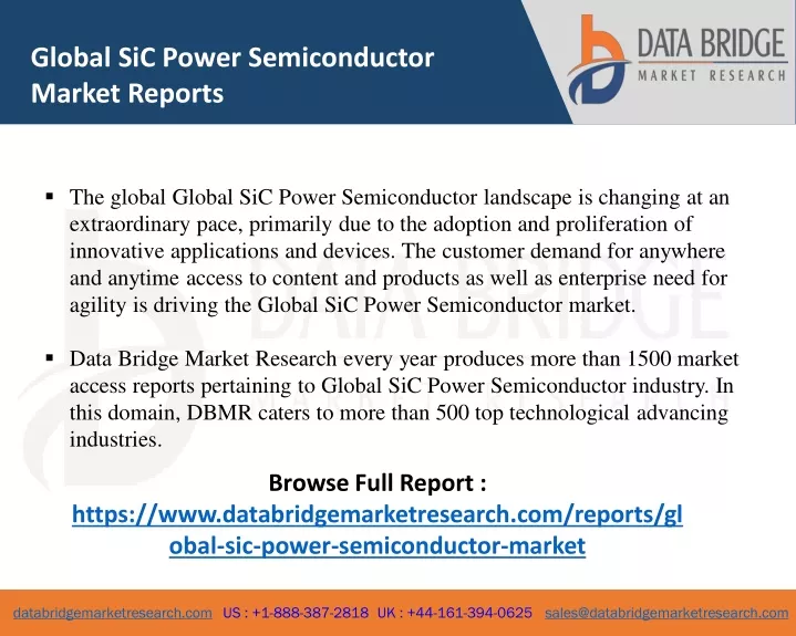 global sic power semiconductor market reports