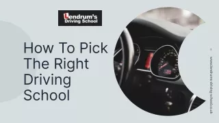 Driving Schools in Plymouth