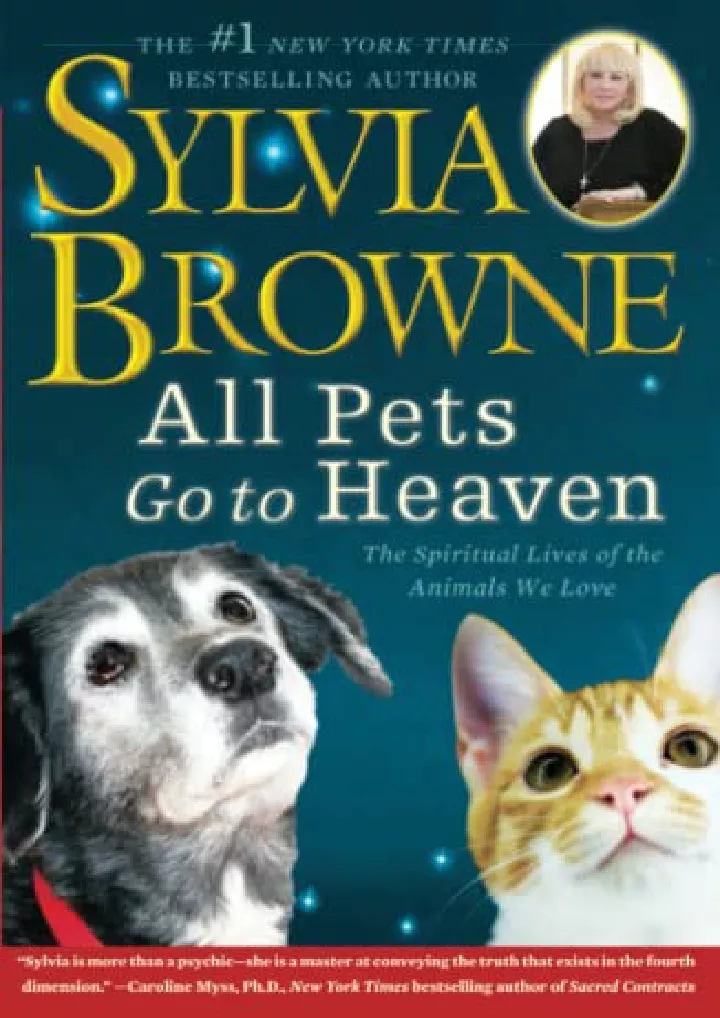 all pets go to heaven the spiritual lives