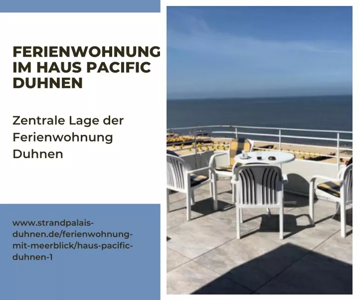 ferienwohnung im haus pacific duhnen