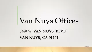 van nuys offices